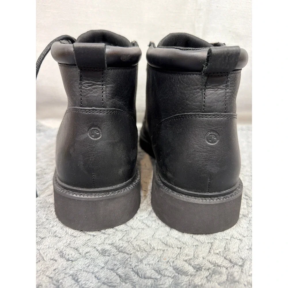 Rockport Storm Surge Mens 12 Black Leather Waterproof Chukka Boots V75787